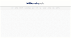 Desktop Screenshot of millionaireasia.com